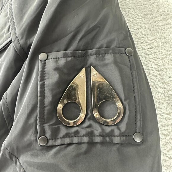 Moose Knuckles Black Down Jacket Men's Size M - Picture 2 of 16